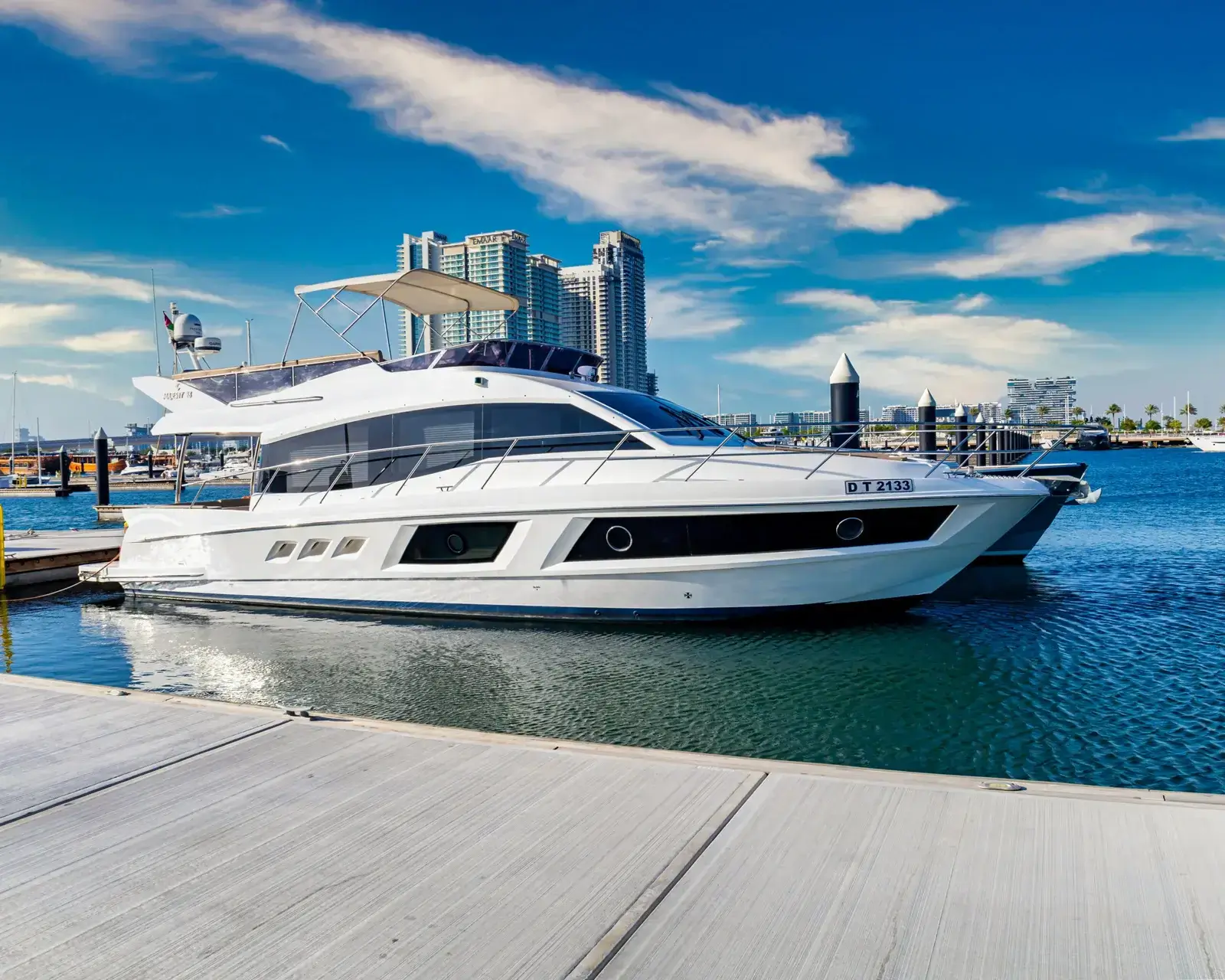 The Pearl luxury yacht rental in Dubai